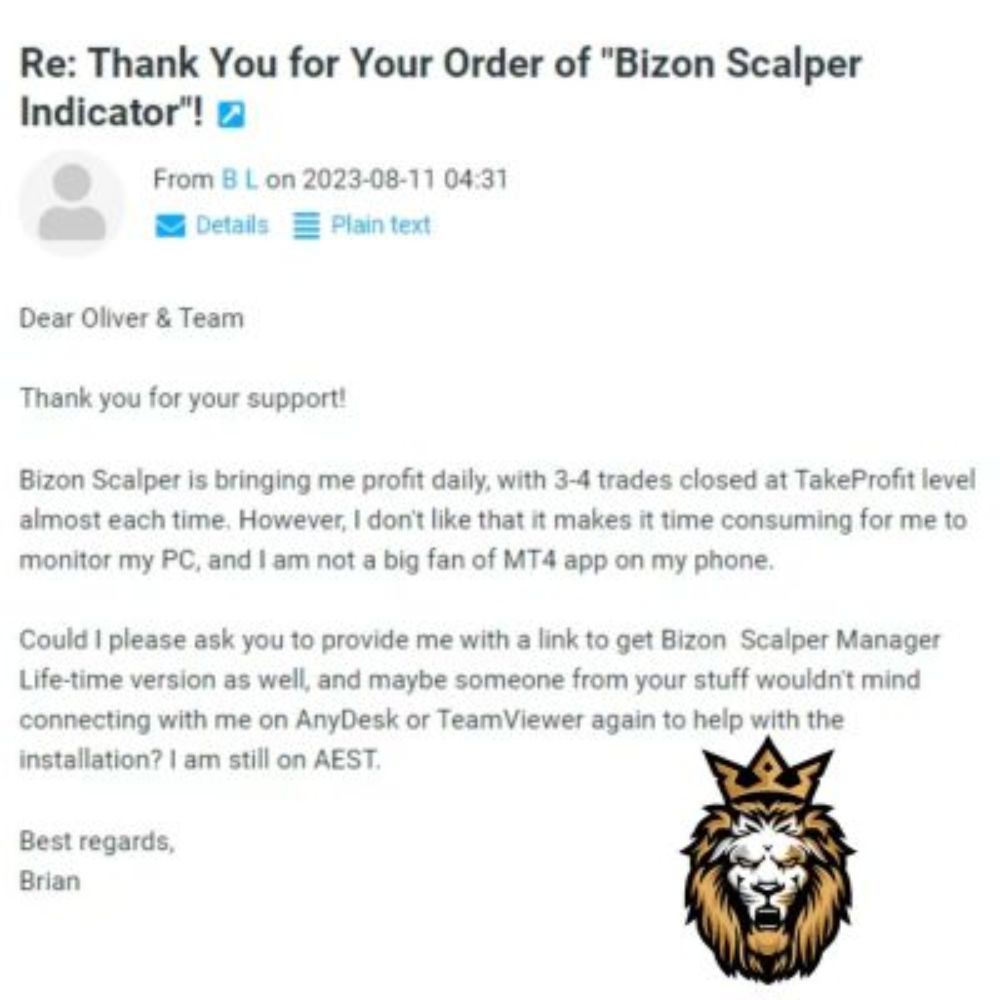 Bizon Scalper EA Manager Indicator MT4 (5)