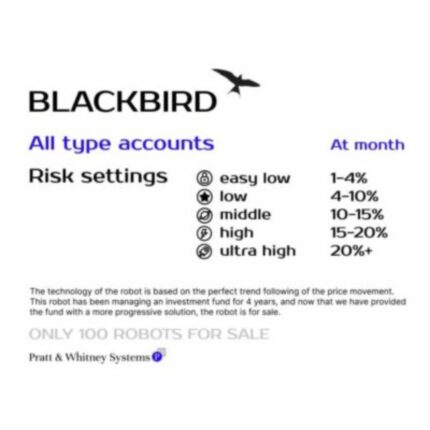 Blackbird EA MT4 v1.2 MT4 With SetFiles