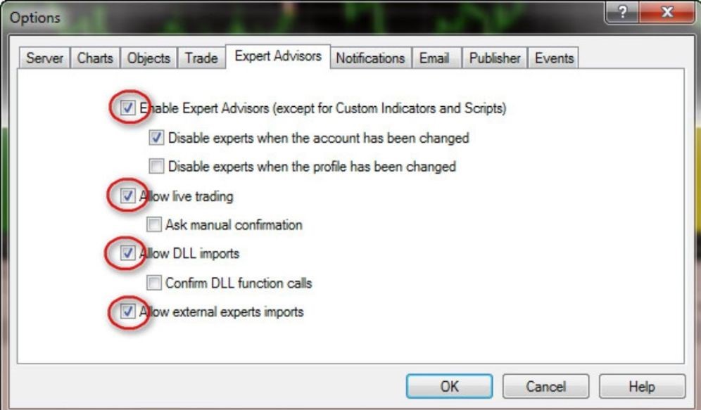 How to setup ea (Expert Advisor) MT4- MT5 with DLL (11)